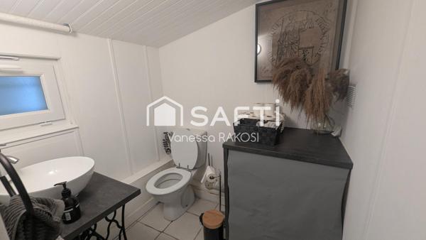 MAISON FAMILIALE DE 91m² 2 CHAMBRES, TERRASSE ET ATELIER