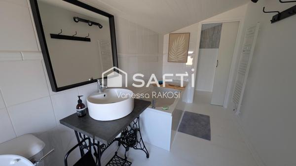 MAISON FAMILIALE DE 91m² 2 CHAMBRES, TERRASSE ET ATELIER