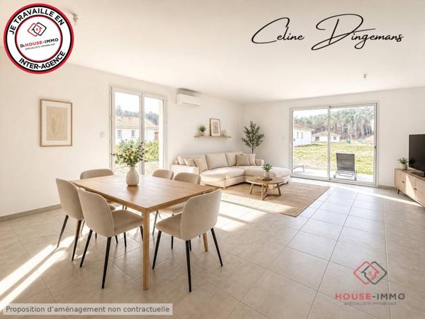 Maison à vendre 4 pièces de 100 m²
