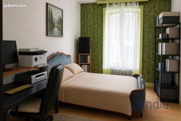 Immeuble de caractére avec local commercial et appartement avec fort potentiel