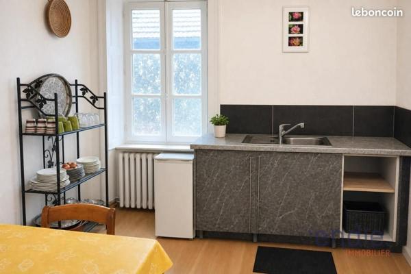 Immeuble de caractére avec local commercial et appartement avec fort potentiel