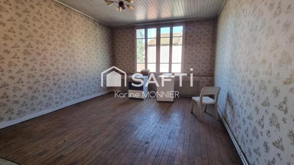 Appartement à rénover avec une grande dépendances