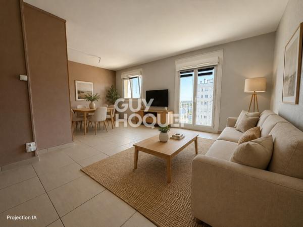 Appartement 3 pièces 58,88 m² – Dernier étage – Balcon – Vue dégagée