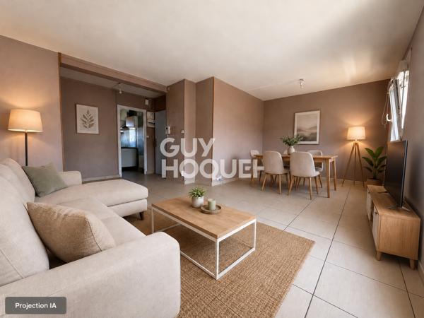Appartement 3 pièces 58,88 m² – Dernier étage – Balcon – Vue dégagée