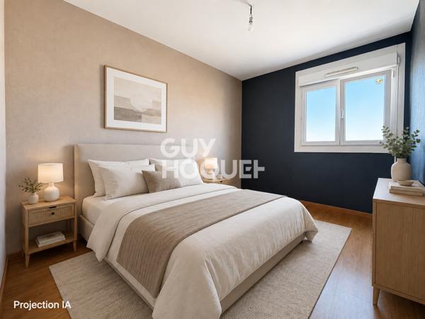 Appartement 3 pièces 58,88 m² – Dernier étage – Balcon – Vue dégagée