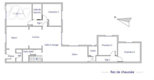 PALIN-PIED - 114M²- 500M² de Parcelle 