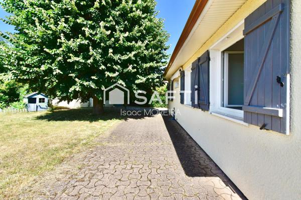 Maison de plain-pied avec garage proche Dreux