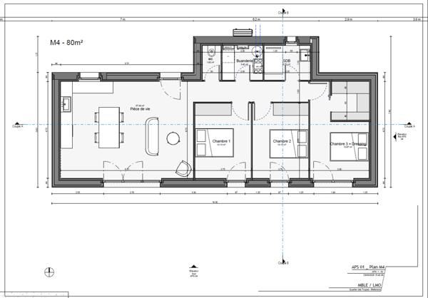 maison à vendre 3 pièces BLETTERANS (39)