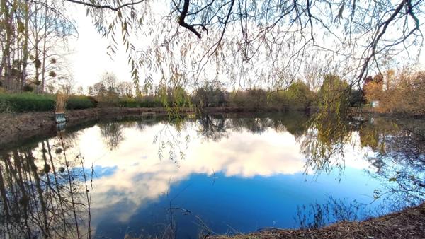 Terrain de 4 445,00 m² avec étang à MEZIERES SUR OISE (02)