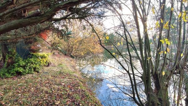 Terrain de 4 445,00 m² avec étang à MEZIERES SUR OISE (02)