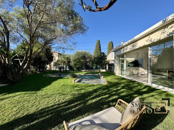 VILLA DE PLAIN PIEDS - CAGNES SUR MER