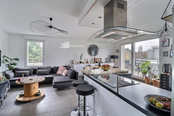 ATTIQUE de 2016 A FEGERSHEIM AVEC TERRASSE DE 25M2 3 CHAMBRES