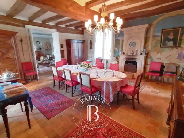 Chinon, Château 9 Chambres -  530 m² à vendre