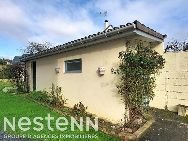 Maison de plain-pied avec sous-sol complet