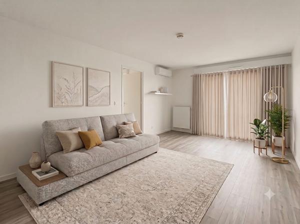 APPARTEMENT 3 PIÈCES AVEC LOGGIA ET PARKING ? PROCHE GARE