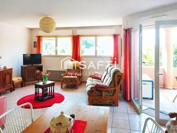 Appartement T3 63 m2 avec balcon à St Paul-les-Dax