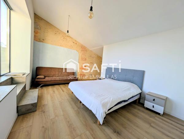 Maison en pierre rénovée avec charme et modernité – 180 m² – Haut Langoiran