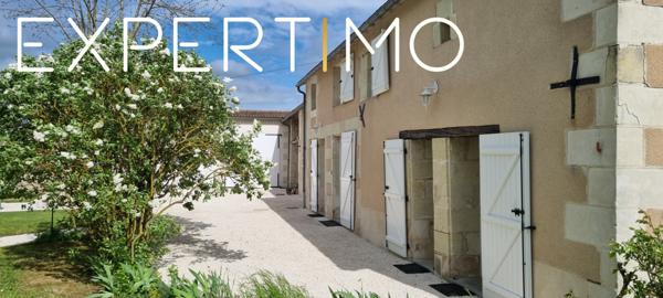 Ouzilly (86380) Longère de charme à fort potentiel avec dépendances et grand terrain piscinable