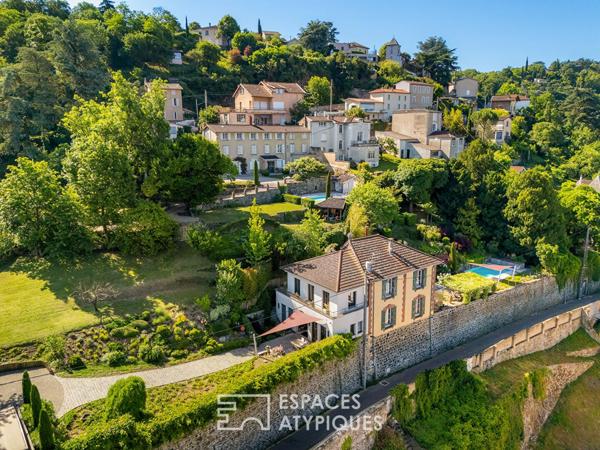 Propriété d’exception avec piscine et vue grandiose sur Vienne
