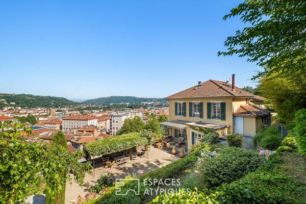 Propriété d’exception avec piscine et vue grandiose sur Vienne