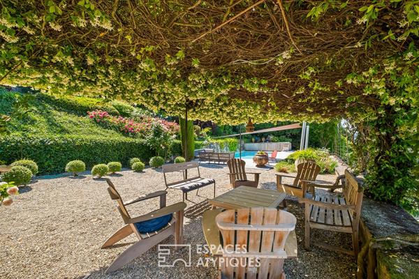 Propriété d’exception avec piscine et vue grandiose sur Vienne
