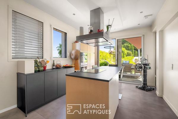 Propriété d’exception avec piscine et vue grandiose sur Vienne
