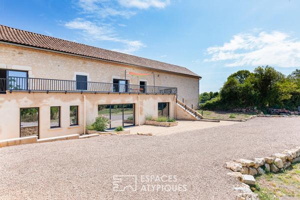 Ensemble immobilier de caractère avec gîte