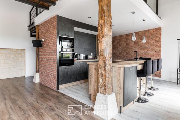 Ensemble immobilier de caractère avec gîte