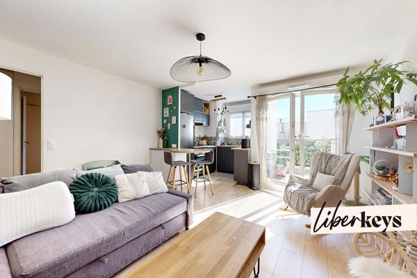 Appartement 3 pièces de 60m² avec balcon | rue Etienne Jules Marey | Bois d'Arcy