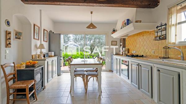 Maison de charme 4 chambres avec poutres apparentes, double exposition et extension possible