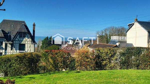 50m², jardin, 2 pkg, 2 caves, vue mer, Plage à 10' à pied