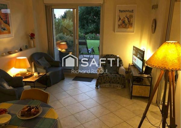 50m², jardin, 2 pkg, 2 caves, vue mer, Plage à 10' à pied