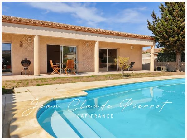 Maison à vendre 6 pièces avec Hangar indépendant et piscine CLARENSAC (30)