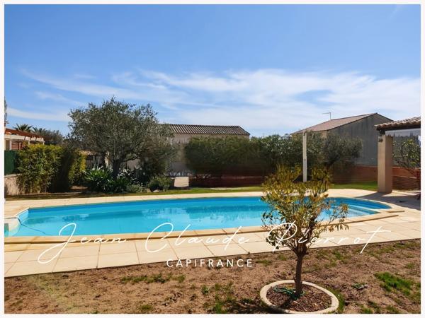Maison à vendre 6 pièces avec Hangar indépendant et piscine CLARENSAC (30)