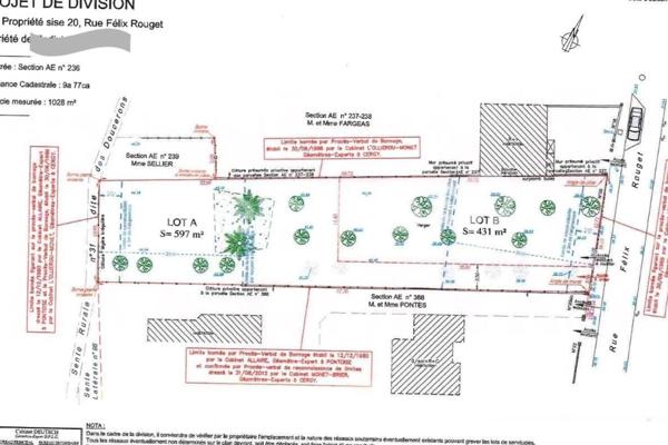 Terrain à vendre de 597 m² à Vauréal