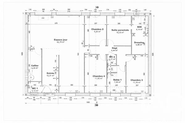 Maison à vendre 5 pièces 130 m² Armentières-en-Brie
