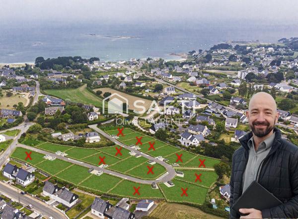 Terrain constructible viabilisé à environ 1 km de la mer