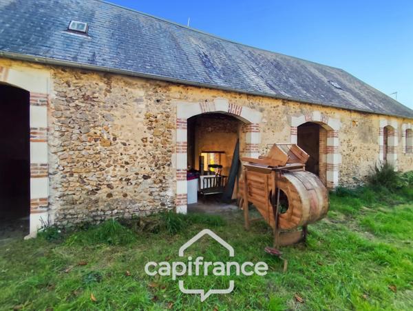 Maison à vendre 9 pièces SAVIGNY SUR BRAYE (41) - terrain de 3846 m² -