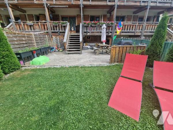 Appartement avec jardin centre village Abondance