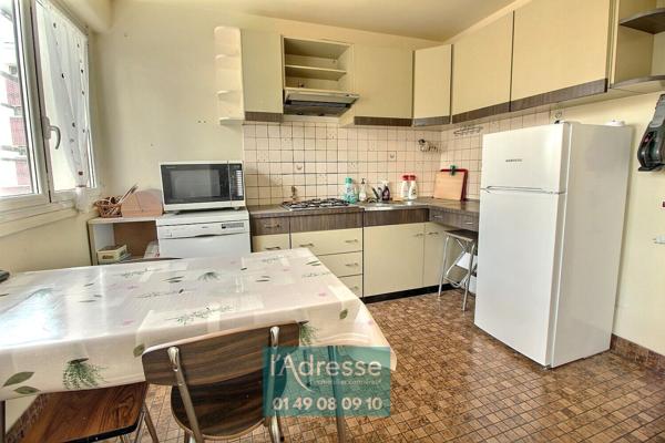 Centre-ville ? Appartement familial 92 m² avec balcon ? 3 chambres - Metro 14