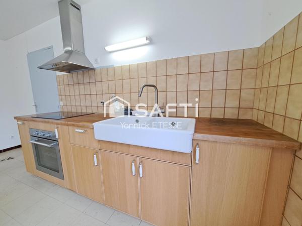 Un beau potentiel à personnaliser ! Maison 4 pièces jardin clos et garage.