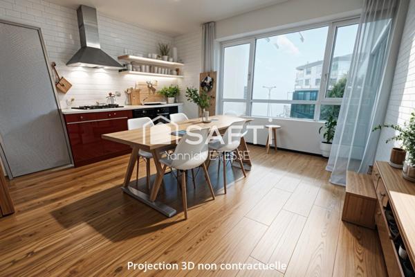 Un beau potentiel à personnaliser ! Maison 4 pièces jardin clos et garage.