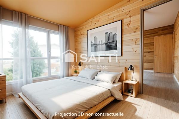 Un beau potentiel à personnaliser ! Maison 4 pièces jardin clos et garage.