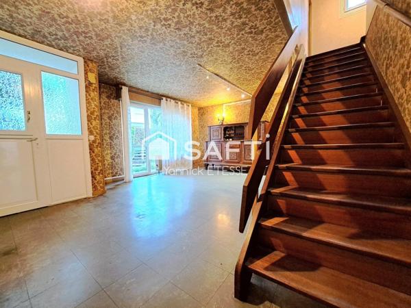 Un beau potentiel à personnaliser ! Maison 4 pièces jardin clos et garage.