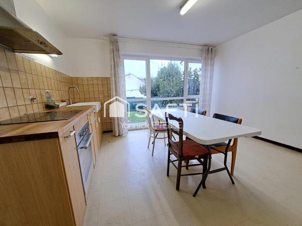 Un beau potentiel à personnaliser ! Maison 4 pièces jardin clos et garage.