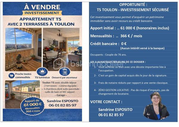 Appartement de 86 m²