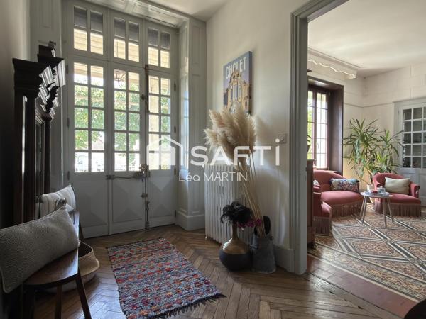 Maison bourgeoise de 1919 - 238m2 - 5 chambres - jardin