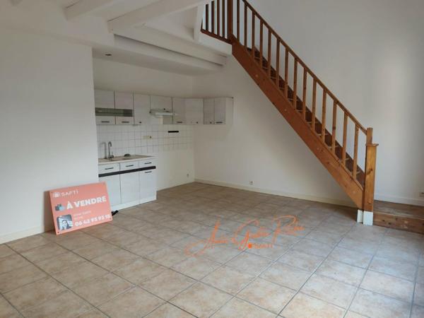 Maison T3 avec mezzanine, jardin, local vélo et parking