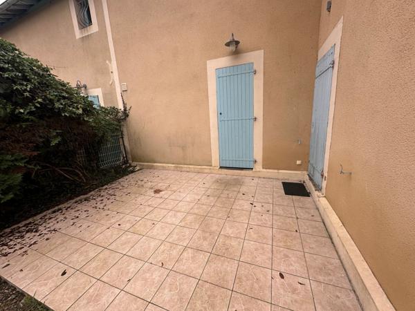 A louer Maison mitoyenne Pouydesseaux 2 chambres jardin dépendance terrasse