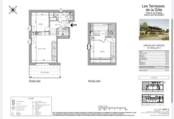 Appartement à vendre 3 pièces 69 m² Les Rousses